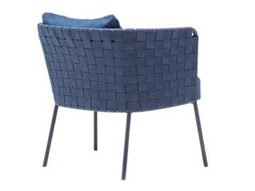 MARINA BU0288 - Aluminium easy chair with armrests by Andreu World - view 3